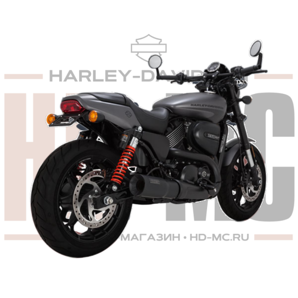 Выхлоп Vance & Hines HI-OUTPUT SLIP-ON MUFFLER. BLACK 562549